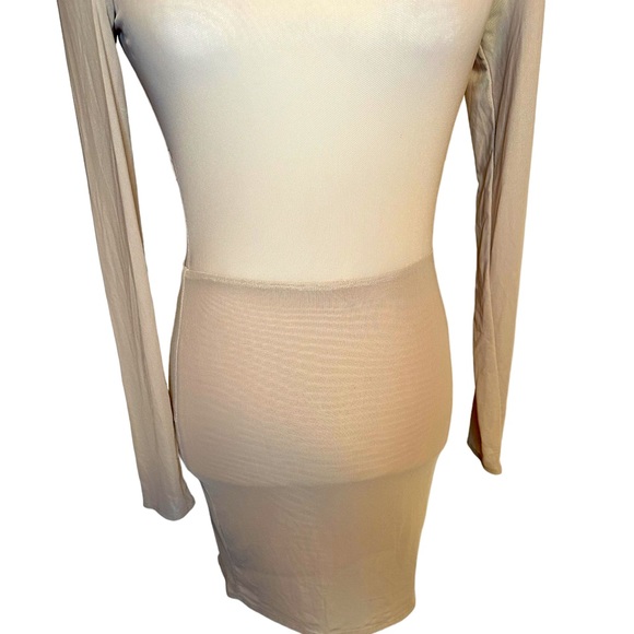 HOUSE OF CB LONDON - Sheer Top, Form Fitting Dress. Lined From Waist Down.Size S - Picture 2 of 11